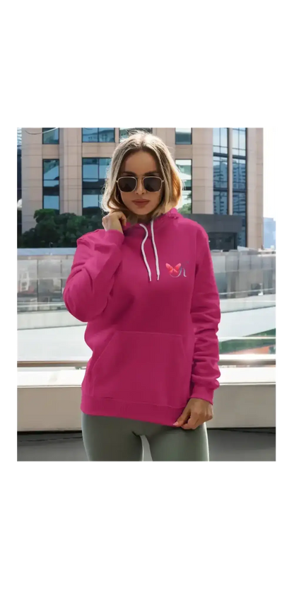 Introducing K-AROLE Spring Pink Hoodie: Premium Materials, Relaxed Fit, Refreshing Shade K-AROLE