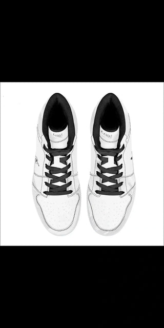 K-AROLE Elegant Chrome High-Quality Sneakers - Stylish and Comfortable K-AROLE