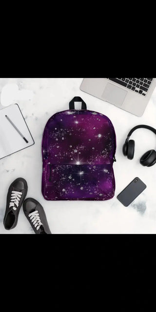 K-Arole Purple Constellation Backpack K-AROLE