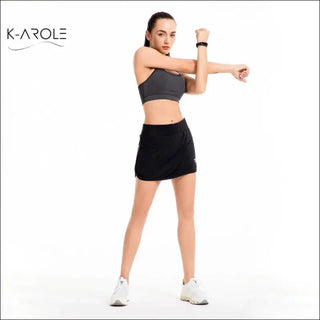 K-AROLE- Workout Pleated Skorts K-AROLE