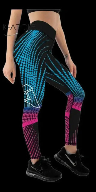 Trendy Women's Digital Print Leggings: Vibrant Patterns, Comfort, and Style