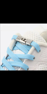 MagniLace Diamond Sneakers Diamond Cross Locks Shoelaces Without Ties