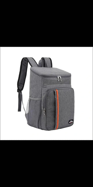 Outdoor Waterproof Large-Capacity Insulation Backpack - Grey