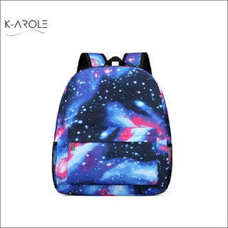 Women's Fashion Casual Starry Sky Canvas Backpack K-AROLE