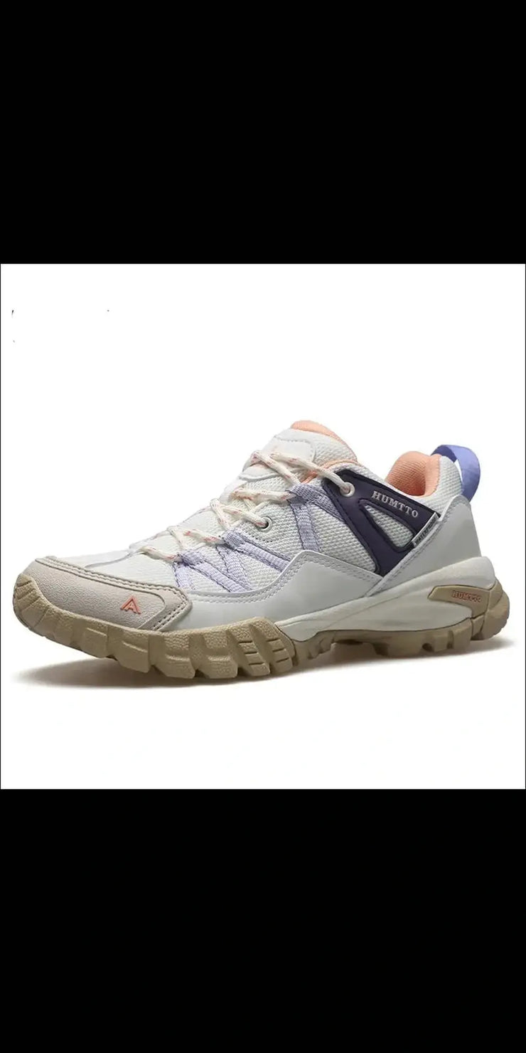 Women’s Waterproof And Antiskid Hiking Shoes K-AROLE - White